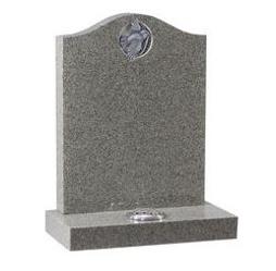 Rustic Memorial Headstone, HMEC077