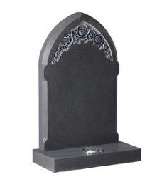 Rustic Memorial Headstone, HMEC079